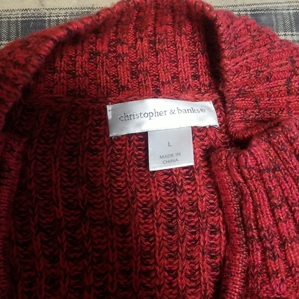 Christopher & Banks Pullover Sweater Womens size Large. - Picture 3 of 4